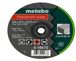 METABO DISCO DESBASTE PIEDRA 125X6