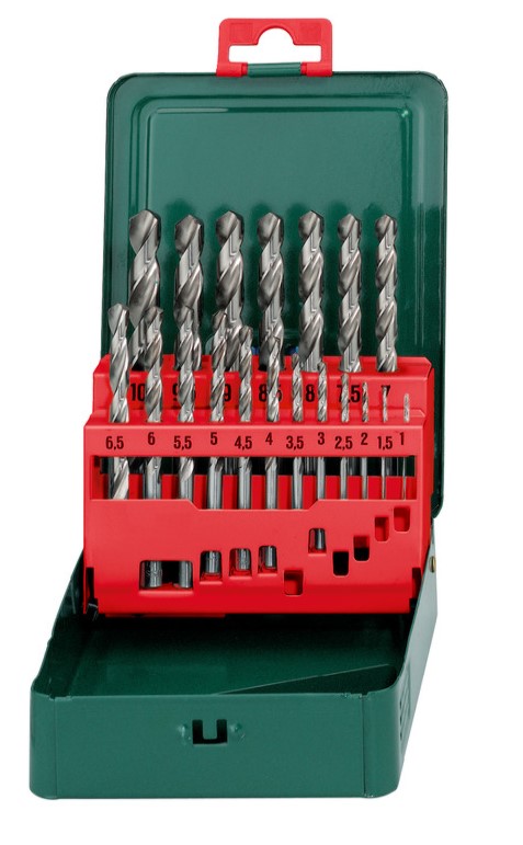 METABO CAJA BROCA HSS-G 19 PZAS.