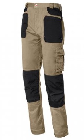 PANTALON STRETCH ELCO GRIS T.XXL