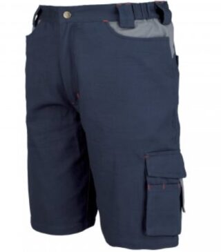 PANTALON CORTO STRETCH AZUL T.S