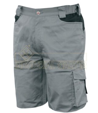 PANTALON CORTO STRETCH GRIS T.XL