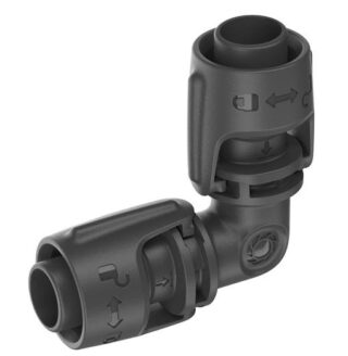 GARDENA 13202 PIEZA EN CODO 13mm Q&E BLISTER 5UD.