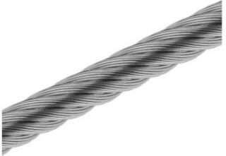 CABLE ACERO INOX 7x7,   2 mm. R.15m