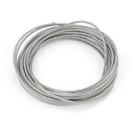 CABLE ACERO INOX 7x19,  8 mm.