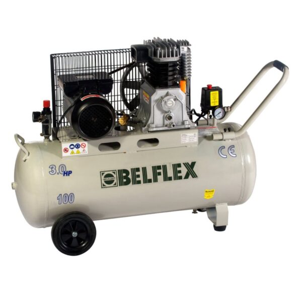 COMPRESOR BELFLEX BF3/100CM 3CV 100L CORREA