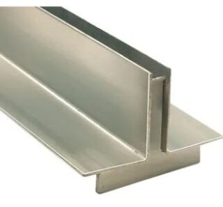 TECDRAIN REJILLA CANAL RANURADA DESPLAZADA 125x30x1m LARGO GALVANIZADO