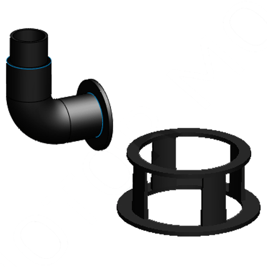 GRUNDFOS SOPORTE ANULAR RS 80-80 P/R