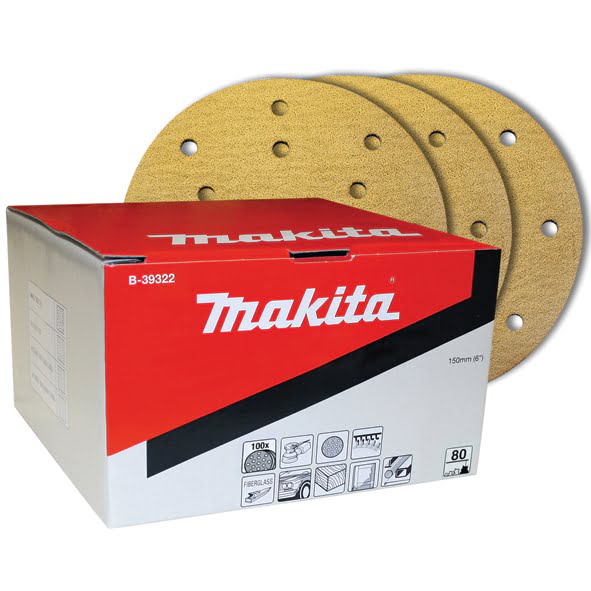 MAKITA DISCO LIJA I-CAR 150 K100 (100UNI)