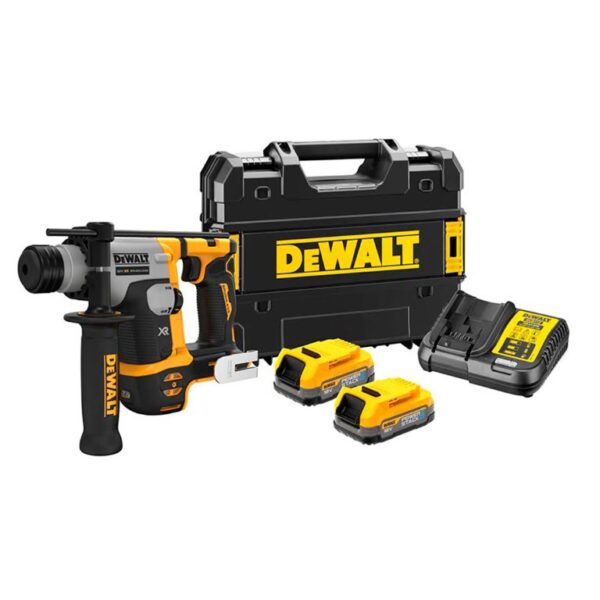 DEWALT MARTILLO ELECTRONEUMATICO XR18V SDS 1,4J + BATERIAS - Imagen 2