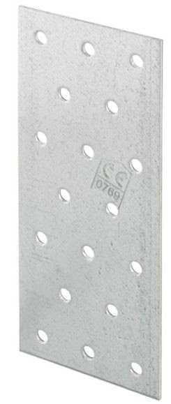 SPAX PLACA PERFORADA GALVANIZADO SXNP1  40x160x1,5