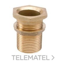 RACOR URALITA C/TUERCA 3/8 349001 - Imagen 2