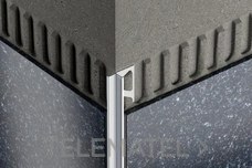 SCHLUTER INDEC ALUMINIO ANODIZADO NATURAL 2.5m - Imagen 2