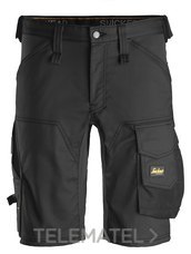 SNICKERS PANTALON CORTO STRETCH AW NEGRO T.56