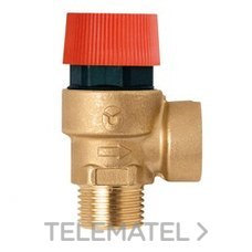STH VALVULA SEGURIDAD 3/4 H-H 3BAR - Imagen 2