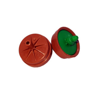 GOTERO NETAFIM TECHFLOW 8Lts/H AUTOCOMPENSANTE ANTIDRENANTE MARRON BASE VERDE
** BOLSA 50UDS **