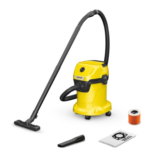 KARCHER ASPIRADOR 1200W 12L.  WD 3-17/4/20