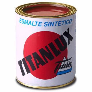 TITANLUX  ESMALTE SINTETICO F01 MATE NEGRO 4LTS