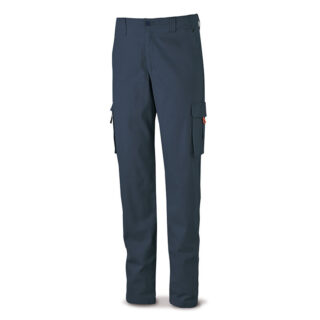 PANTALON MULTIBOLSILLO STRETCH AZUL T.52