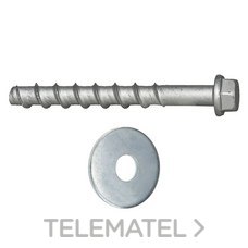 CELO TORNILLO DIRECTO HORMIGON BTS 10-180/95, CAB. HEX , ZN-AL 20 UNID - Imagen 2