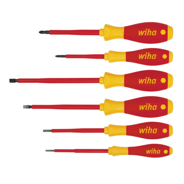 SET DESTORNILLADOR ELECTRICOS SOFTFINISH 6 PIEZAS