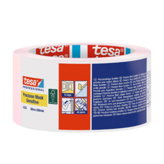 TESA 4433 CINTA PRECISION SENSITIVE 50Mx50MM ROSA CLARO