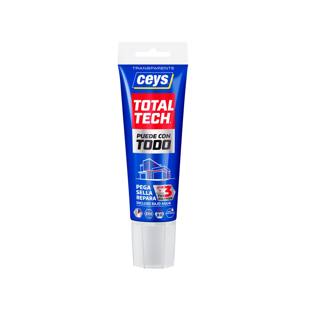CEYS TOTAL TECH TRANSPARENTE TUBO 125ML - Imagen 2