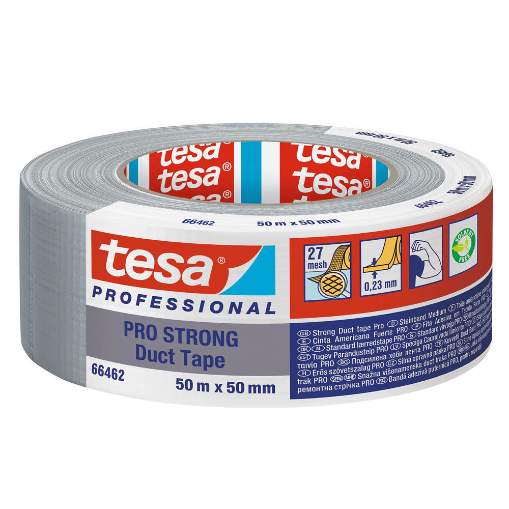 TESA 66462 CINTA AMERICANA ECO PRO STRONG 50MX50MM GRIS