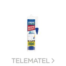 CEYS TOTAL TECH TRANSPARENTE CARTUCHO 290ML