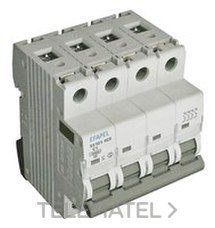 EFAPEL DISYUNTOR MAGNETOTERMICO 4P 6KA CURVA DE DISPARO C 10A MODUS 55