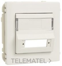 EFAPEL TAPA ADAPTADOR CONECTOR FIBRA OPTICA SC APC DUPLEX BLANCO