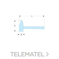 FACOM MARTILLO GRAPHITE 36MM
