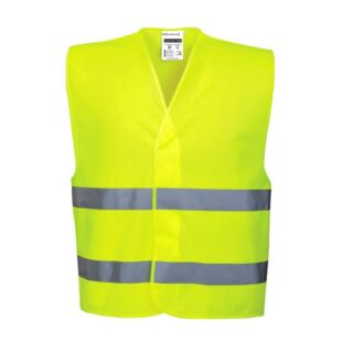 CHALECO ALTA VISIBILIDAD AMARILLO C/VELCRO T.XL