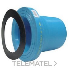 CASQUILLO NIRON DIÁMETRO 160 CON JUNTA PLANA