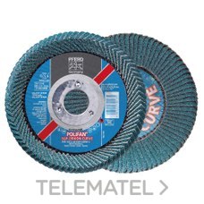 DISCO LAMINAS POLIFAN PFR 125-M Z40 SGP CURVE STEELOX