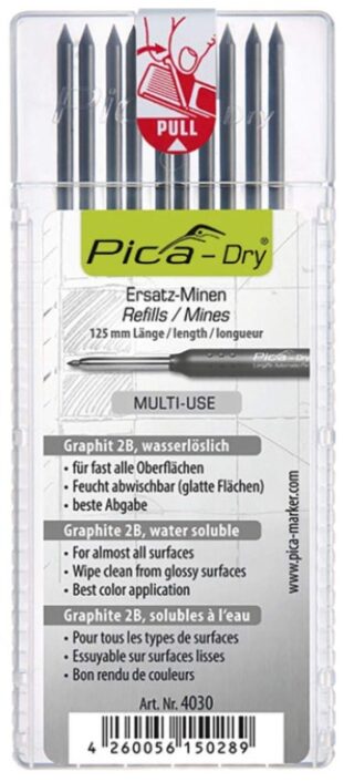 PICA 4030/SB ESTUCHE 10 MINAS DRY GRAFITO BLISTER