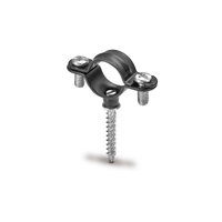 ABRAZADERA GASMICA NEGRA M6 - 28mm