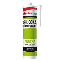 FISCHER SILICONA NEUTRA PROFESIONAL TRANSPARENTE
