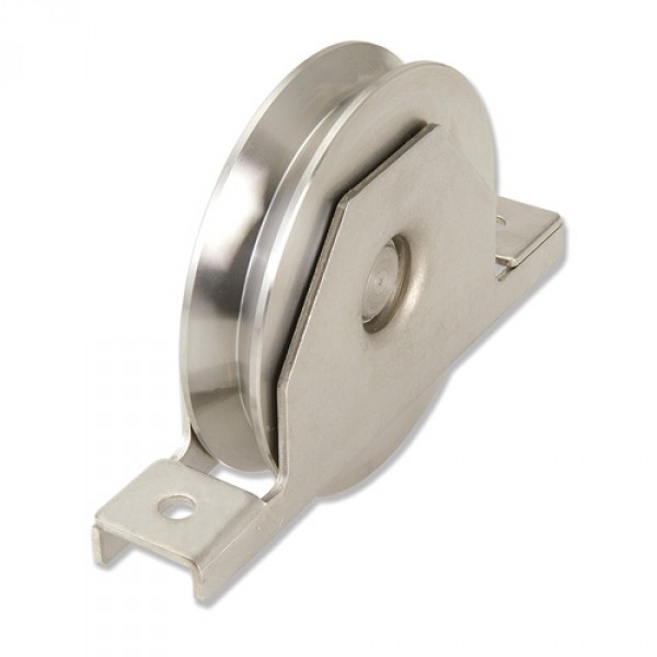 GAYNER RUEDA C/SOP.ENCASTAR"V" 80mm - Imagen 2