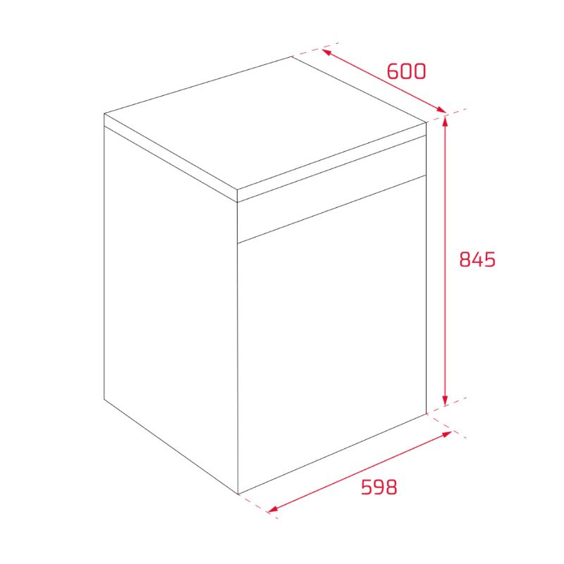 TEKA LAVAVAJILLAS DFS 26650 BLANCO - Imagen 6