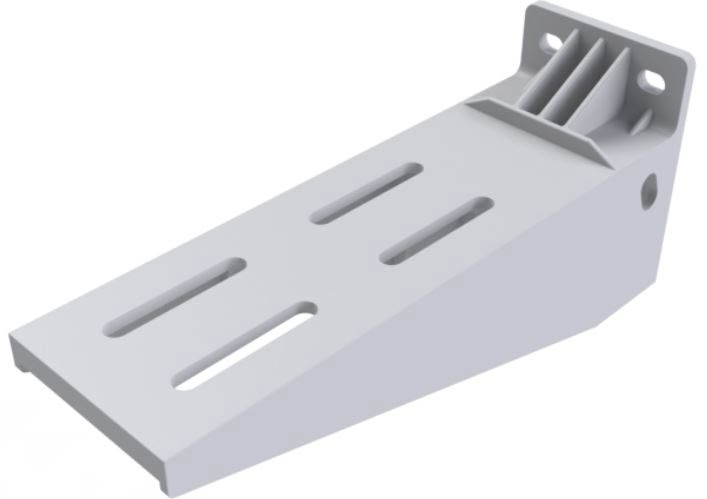 SOPORTE PARED PVC SHG 200 UVM1 7035 - Imagen 2