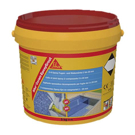 SIKACERAM EPOXY GROUT NIEVE 5KG - Imagen 2