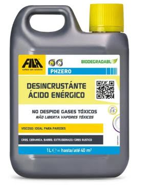 FILA DESINCRUSTANTE ACIDO ENERGICO PHZERO 1L - Imagen 2