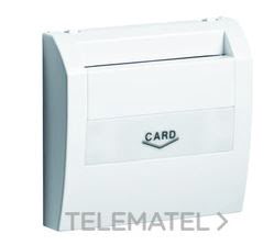 EFAPEL TAPA APOLO 5000 PARA INTERIOR PARA TARJETA CARD-SYSTEM NEGRO MATE - Imagen 2