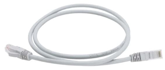 LATIGUILLO RJ45 C-6 UTP 1MT gtlan GRIS LSZH - Imagen 2