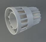 FIG 60/100 TUBO TERMINAL HORIZONTAL COAXIAL d.60/100x1000 (CONDENSACION) - Imagen 2