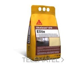 SIKACERAM 670 ELITE NEGRO 5KG. - Imagen 2