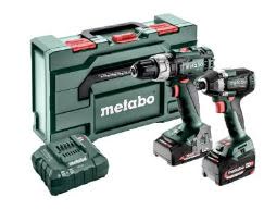 METABO COMBO SB 18 L + SD 18 LT 200 BL A BATERIA METALBOX 2,0+4,0Ah 2xLITIO