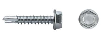 CELO TORNILLO DIN 7504K PUNTA BROCA CABEZA HEXAGONAL Ø3,5X13 MM CINCADO - Imagen 2