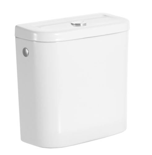 ROCA ACCESS CISTERNA A/L. CON TAPA DOBLE PULSADOR 3/6L BLANCO - Imagen 2