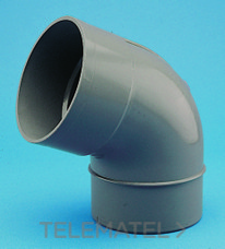 CODO 67,5ª, 90 mm. 13012 CS-6 - Imagen 3